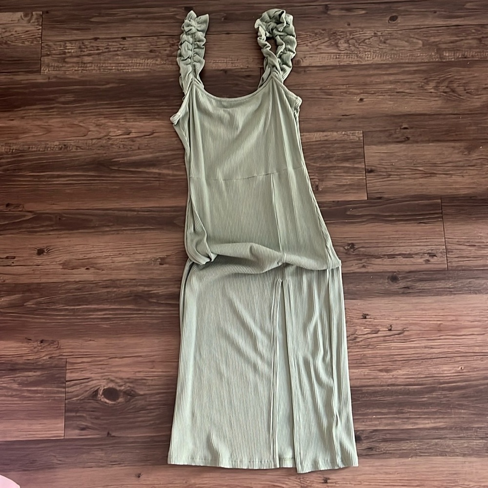 Green dress